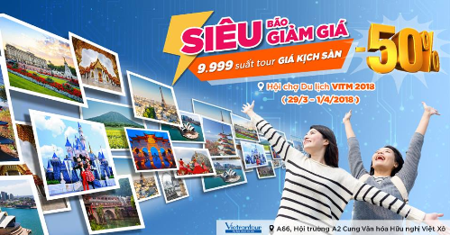 Du khách được tặng đến 6 triệu đồng cho gần 2.000 suất tour dịp lễ 30/4 - 1/5 và có thể chọn gói tour Tiết kiệm thông minh khởi hành tháng 4, 5.