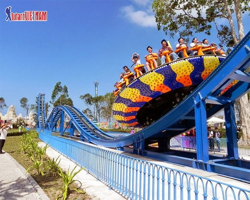Các trò chơi thú vị ở Vinpearl Land Phú Quốc.