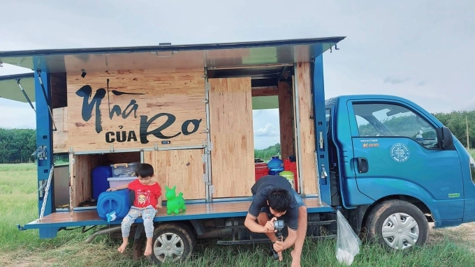 Các điểm đến anh Trọng lựa chọn là nơi gần thiên nhiên, hạn chế tiếp xúc với người lạ. Ảnh: NVCC.