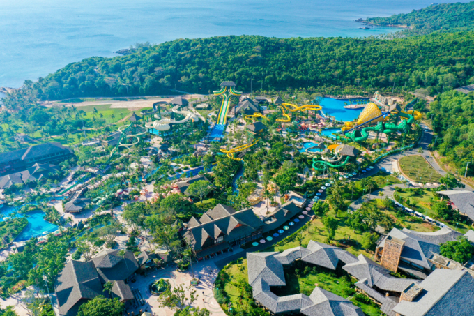 Quần thể vui chơi giải trí Sun World Phu Quoc. Ảnh: Sun Group