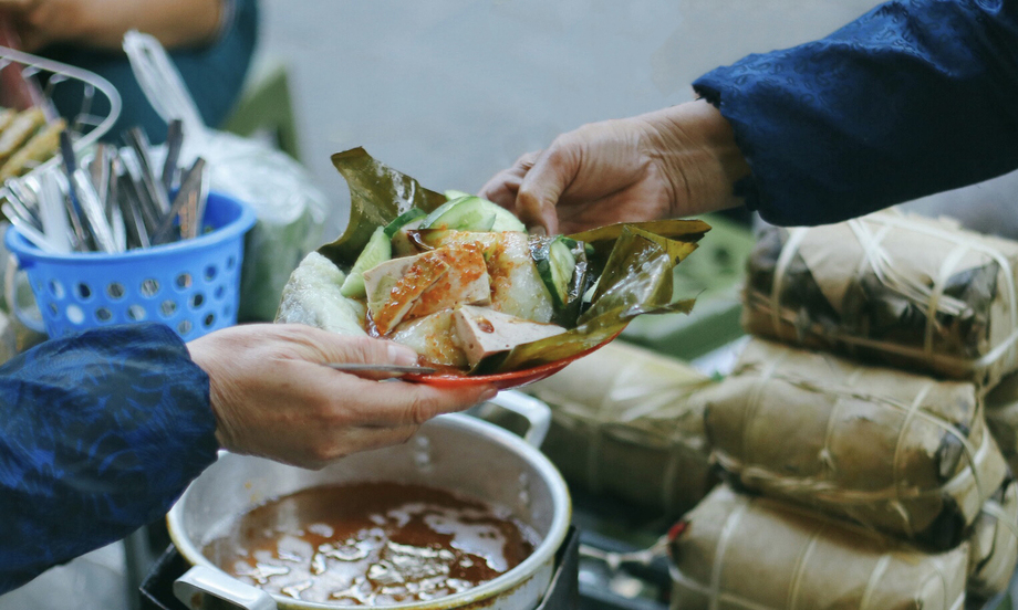 vietnamese cake banh bot loc