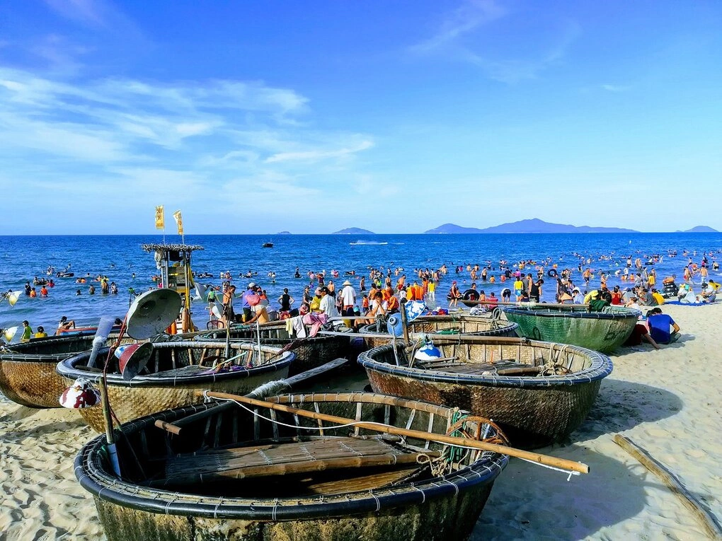 Bãi biển An Bàng dưới ống kính khách quốc tế. Ảnh: Tripadvisor