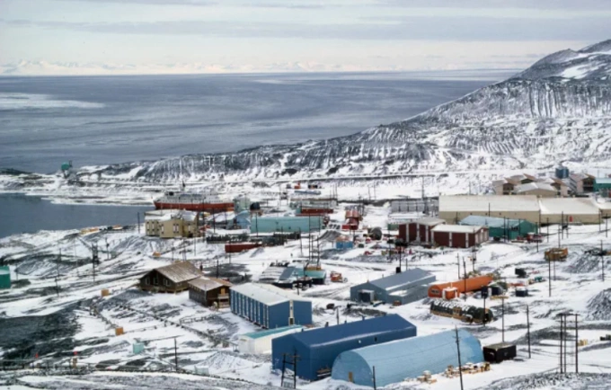 Trại McMurdo của Mỹ tại Nam Cực. Ảnh: CNN