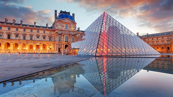 Bảo tàng Louvre ở Pháp. Ảnh: AD