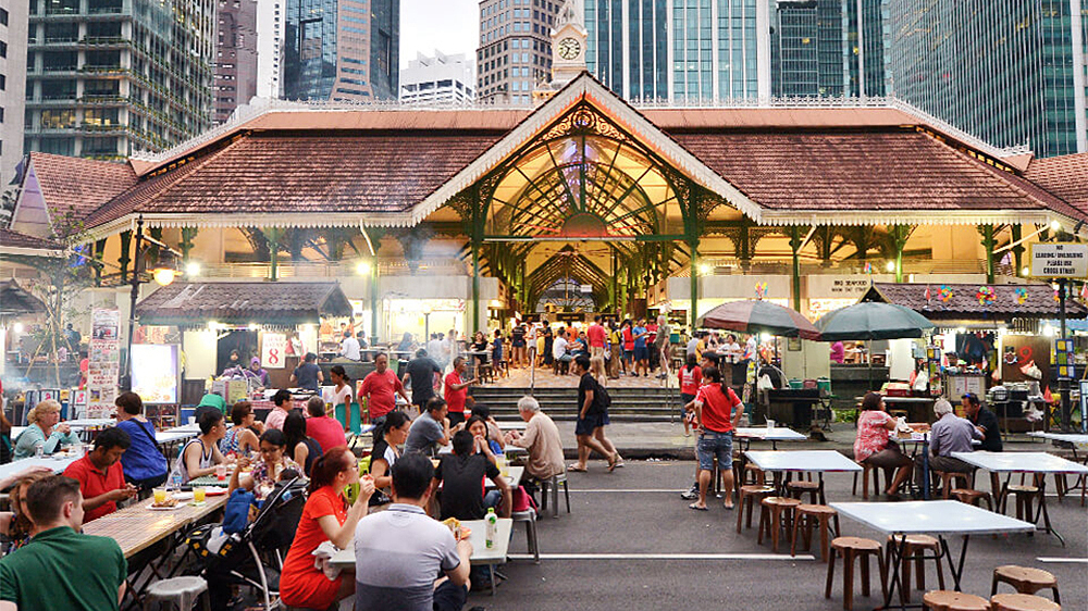 Khám Phá Thiên Đường Ẩm Thực Đa Văn Hóa Tại Singapore 13 Lau Pa Sat - thiên đường ẩm thực Singapore nơi Tổng thống Pháp ghé ăn tối - Báo VnExpress Du lịch