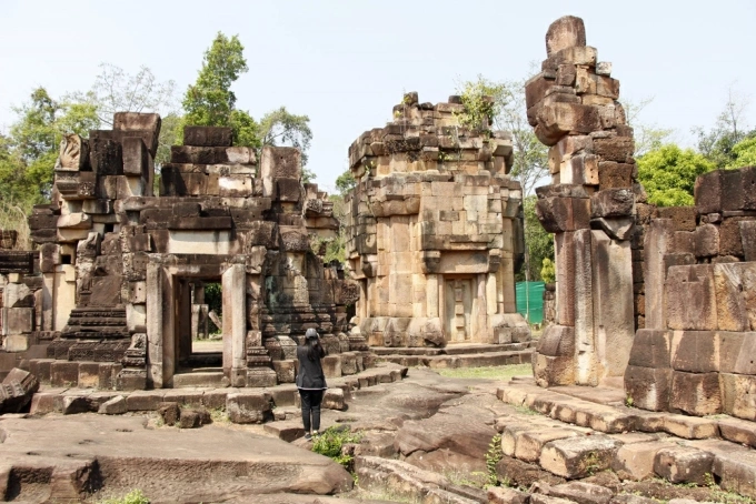 Đền Ta Muen tại biên giới Thái Lan - Campuchia. Ảnh: The Nation