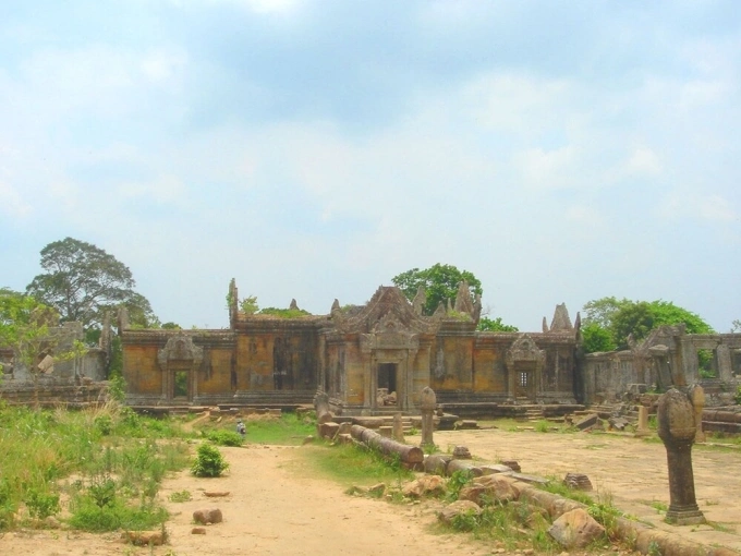 Một góc quần thể đền Preah Vihear. Ảnh: UNESCO