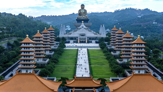 Phật Quang Sơn, Cao Hùng, Đài Loan. Ảnh: Giang Huy
