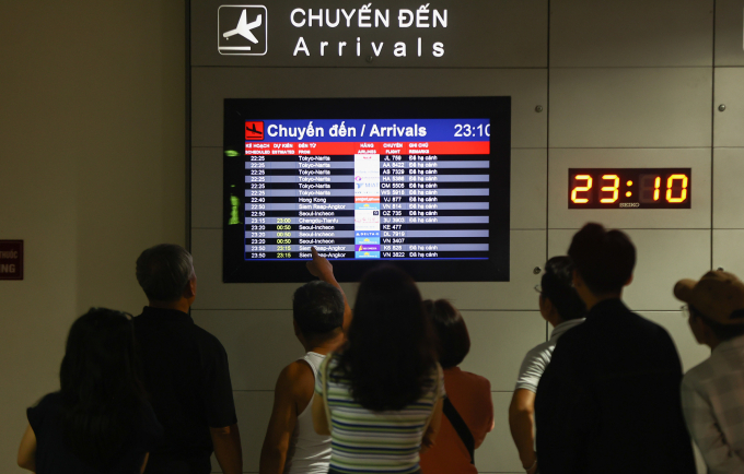 Ga Quốc tế sân bay Tân Sơn Nhất tháng 1/2025. Ảnh: Quỳnh Trần