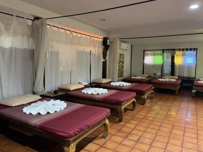 Khu vực massage tại Trung tâm cải huấn phụ nữ Chiang Mai. Ảnh: Naree De’Klangwiang