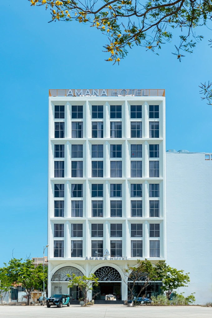 Amana Hotel nằm tại trung tâm Phan Thiết. Ảnh: Amana Hotel