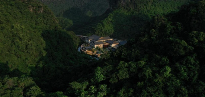 Hilton Quang Hanh Onsen Resort, Quảng Ninh. Ảnh: Sun Group