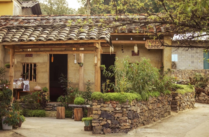 Một homestay ở Lô Lô Chải. Ảnh: Tuấn Đào