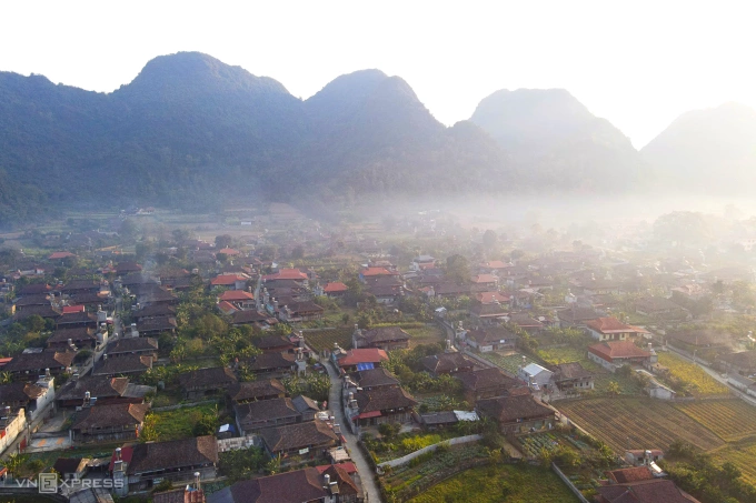 Làng Quỳnh Sơn. Ảnh: Giang Ngọc