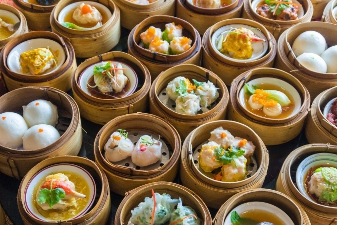 Các loại dim sum Hong Kong. Ảnh: Delicious