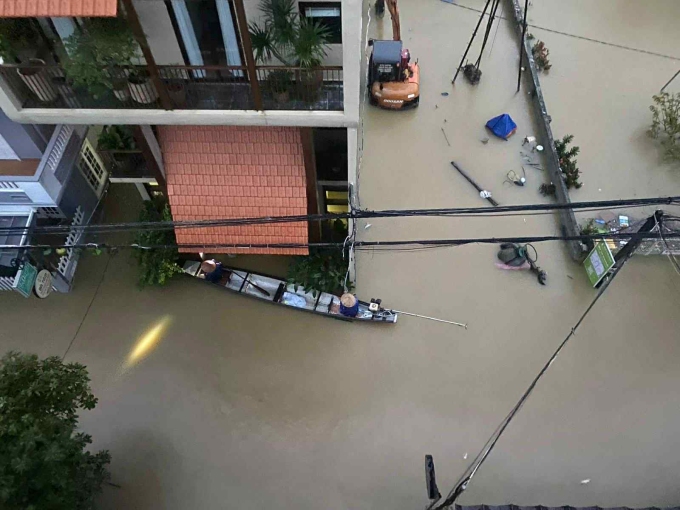 Khung cảnh nhìn từ phòng khách sạn của Nena. Ảnh: NVCC