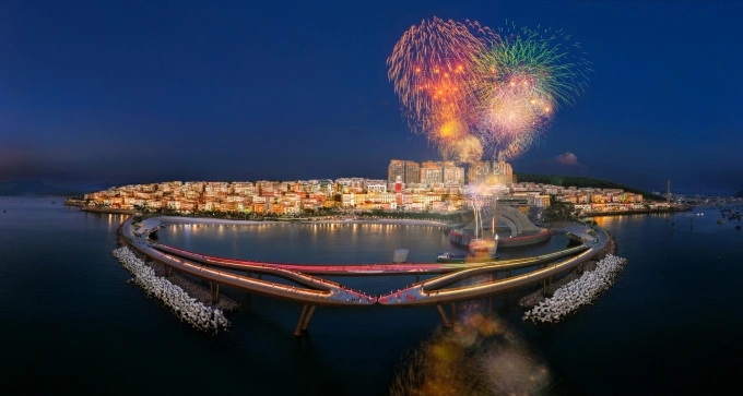 Thị trấn Hoàng hôn ở Phú Quốc. Ảnh: Vivu Vietnam/Unsplash