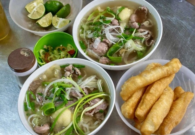 Phở Hà Nội truyền thống. Ảnh: Hoàng Giang