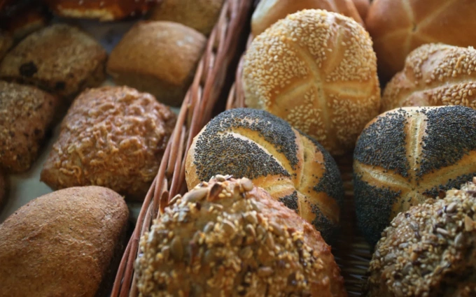 Các loại bánh mì Đức. Ảnh: AFP