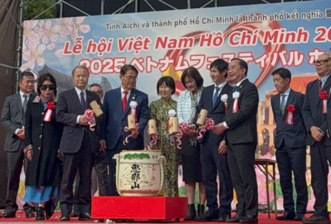 Đại diện Saigontourist Group tại sự kiện. Ảnh: Saigontourist Group