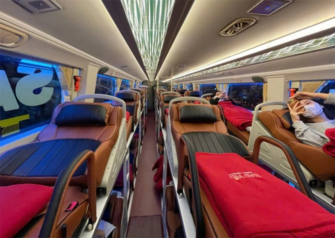 Đánh giá từ Lonely Planet Xe giường nằm thường có chất lượng tốt. Ảnh: Chinhphu.vn