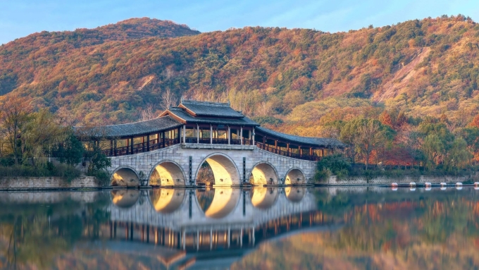 Những điểm đến Trung Quốc mất dần sức hút với khách Việt Cầu Thạch Đường ở Vô Tích, Trung Quốc. Ảnh: CGTN