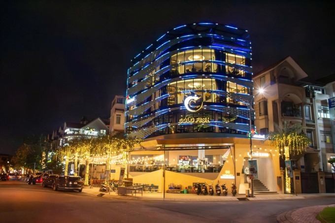 Nhà hàng Gold Fish ưu đãi combo dịp SEA Games Nhà hàng Gold Fish tại KDC Him Lam, phường Tân Hưng, TP HCM. Ảnh: Gold Fish