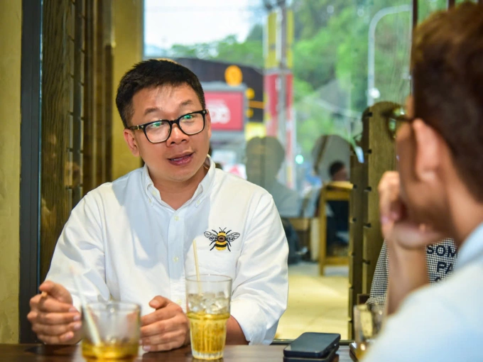 Bảo tàng phở đầu tiên sắp mở cửa đón khách ở TP HCM Ông Lê Nhật Thanh, sáng lập Phở Museum tại TP HCM. Ảnh: Lê Nam