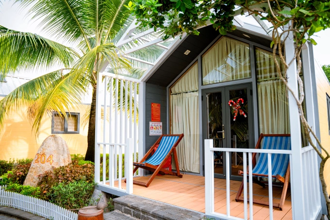 Vui chơi mùa lễ hội tại thành phố du lịch Sơn Tiên Amazing Island Resort dự kiến tăng công suất lên 100 căn bungalow, đáp ứng nhu cầu nghỉ dưỡng của du khách. Ảnh: Sơn Tiên