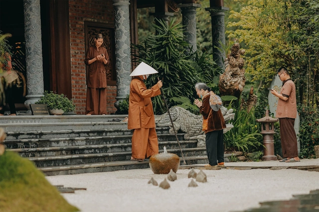 Ngày bình yên ở chùa. Ảnh: FB Địa Tạng Phi Lai A2-1767696614.jpg