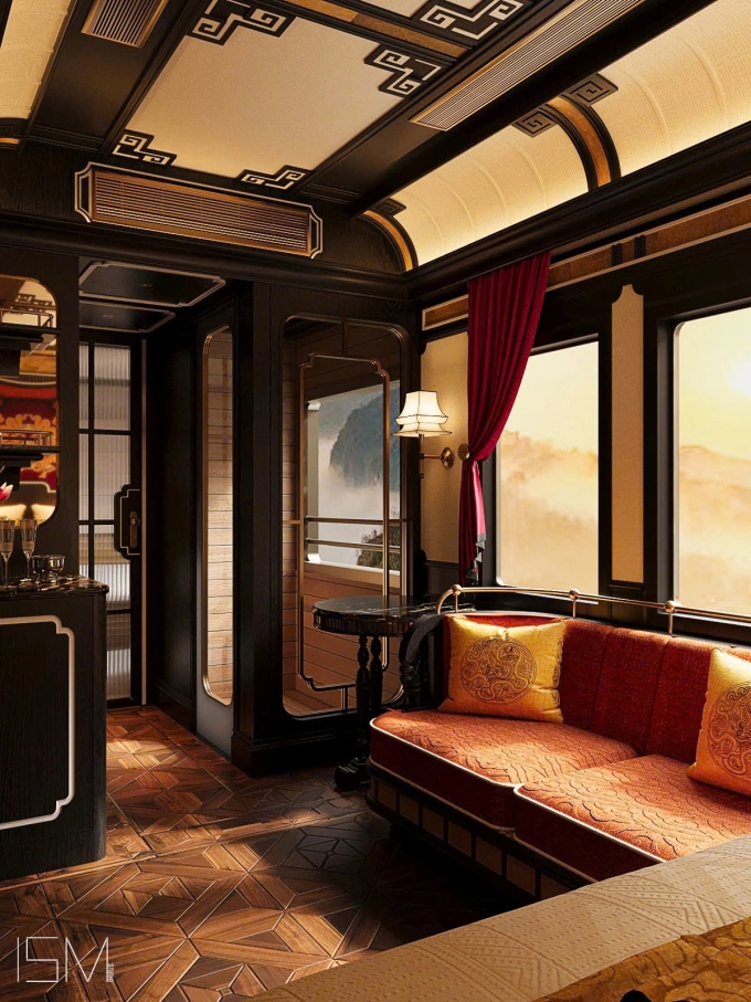 Khu vực ban công của phòng Imperial Suite. Ảnh: SJourney