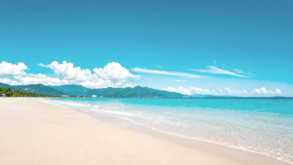 Radisson Blu Resort Cam Ranh cách bờ cát Bãi Dài vài bước chân. Ảnh: Radisson Blu Resort Cam Ranh