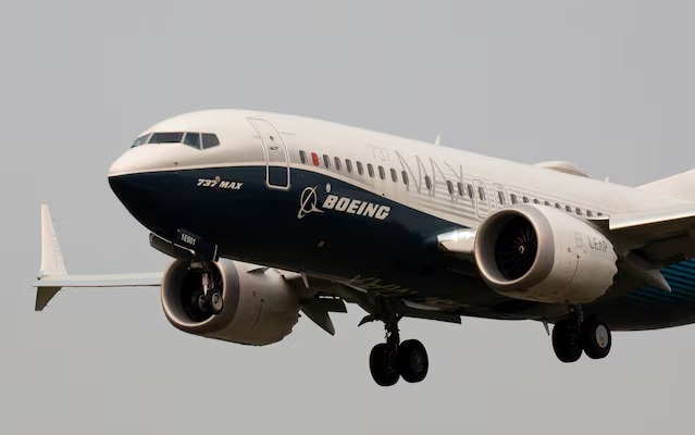 Máy bay Boeing 737 Max. Ảnh: Reuters
