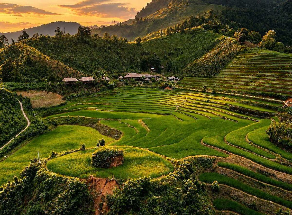 Sống ở Bản Liền mùa lúa chín