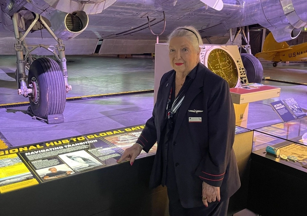 Tiếp viên Carol Fair. Ảnh: The Charlotte Ledger